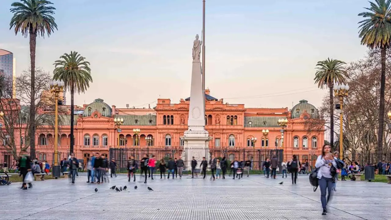 Casa Rosada and Plaza de Mayo, Buenos Aires