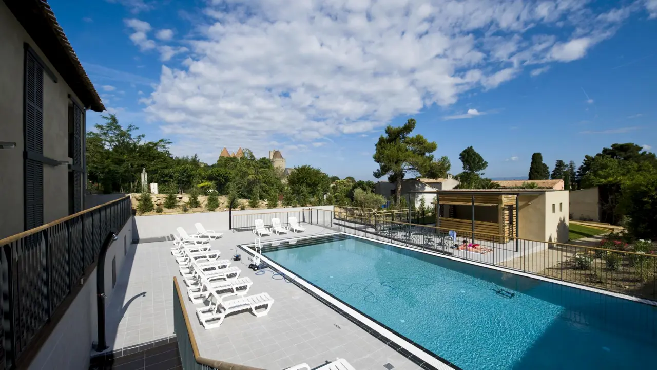 Mercure Carcassonne, Porte De La Cité Exterior Pool