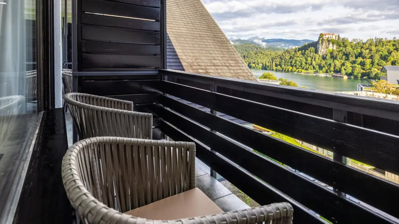 Hotel Kompas, Bled, Balcony