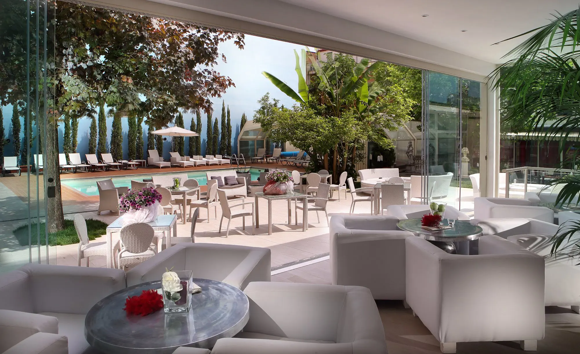 Manzoni Hotel Pool Terrace