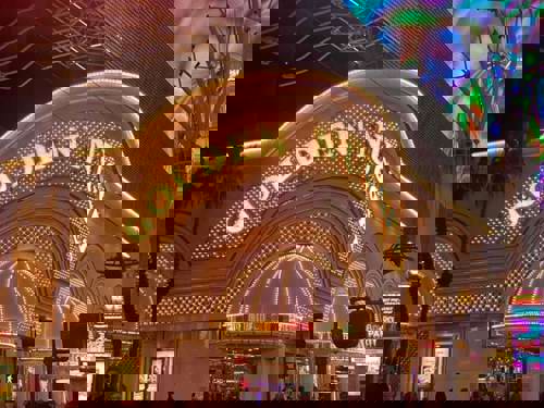 Laura’s digs – right in the heart of Vegas