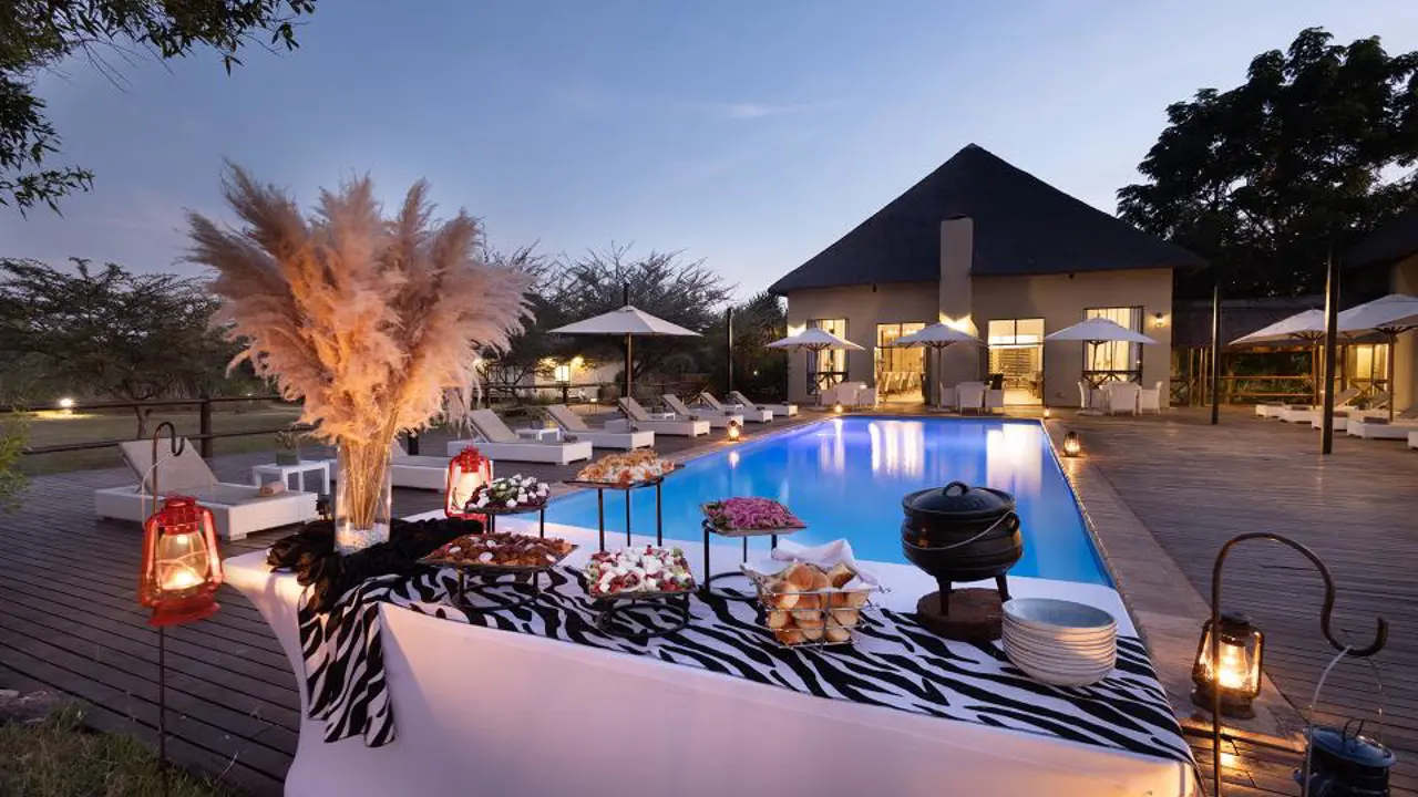 Safari Plains, Limpopo, outdoor dining
