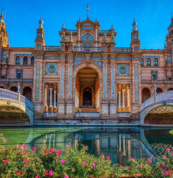 Plaza España in Seville, Andalucia