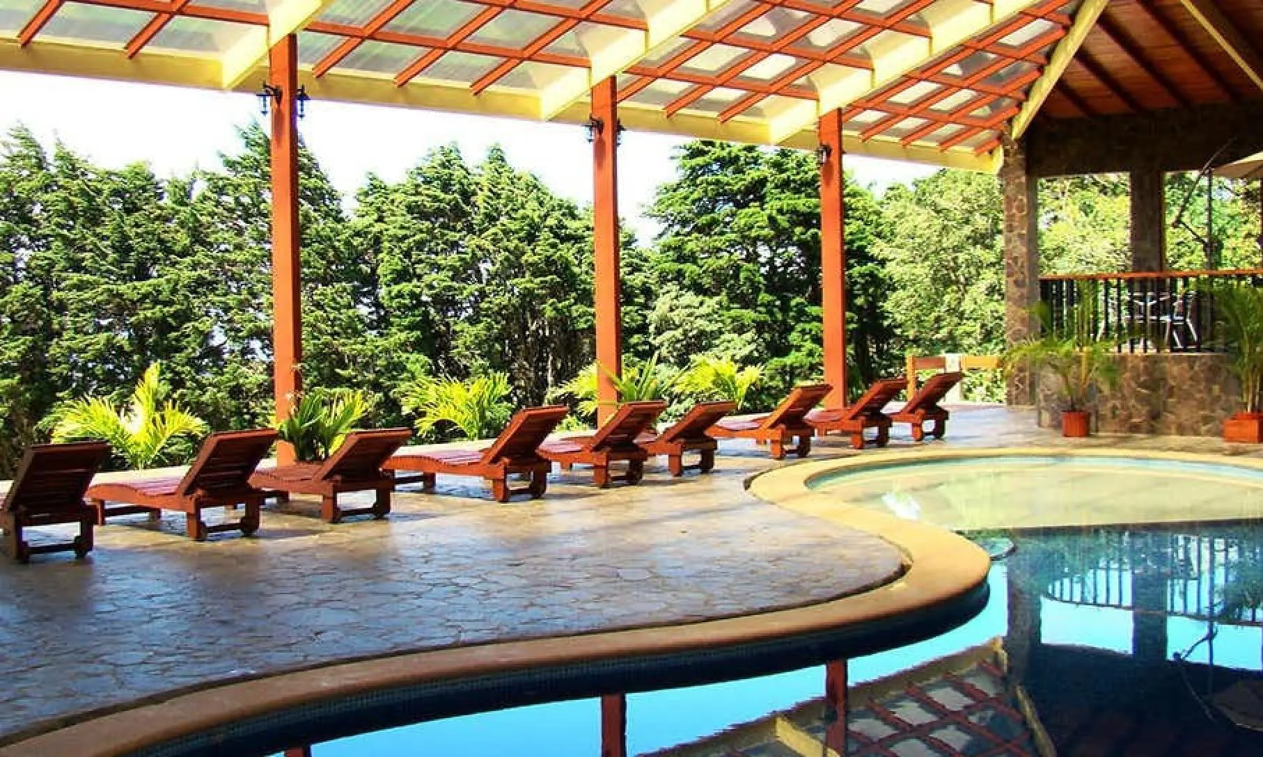 El Establo Mountain Hotel, Puerto Viejo Pool