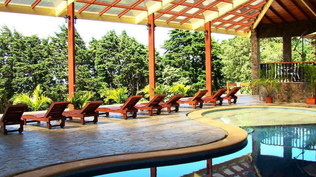 El Establo Mountain Hotel, Puerto Viejo, pool