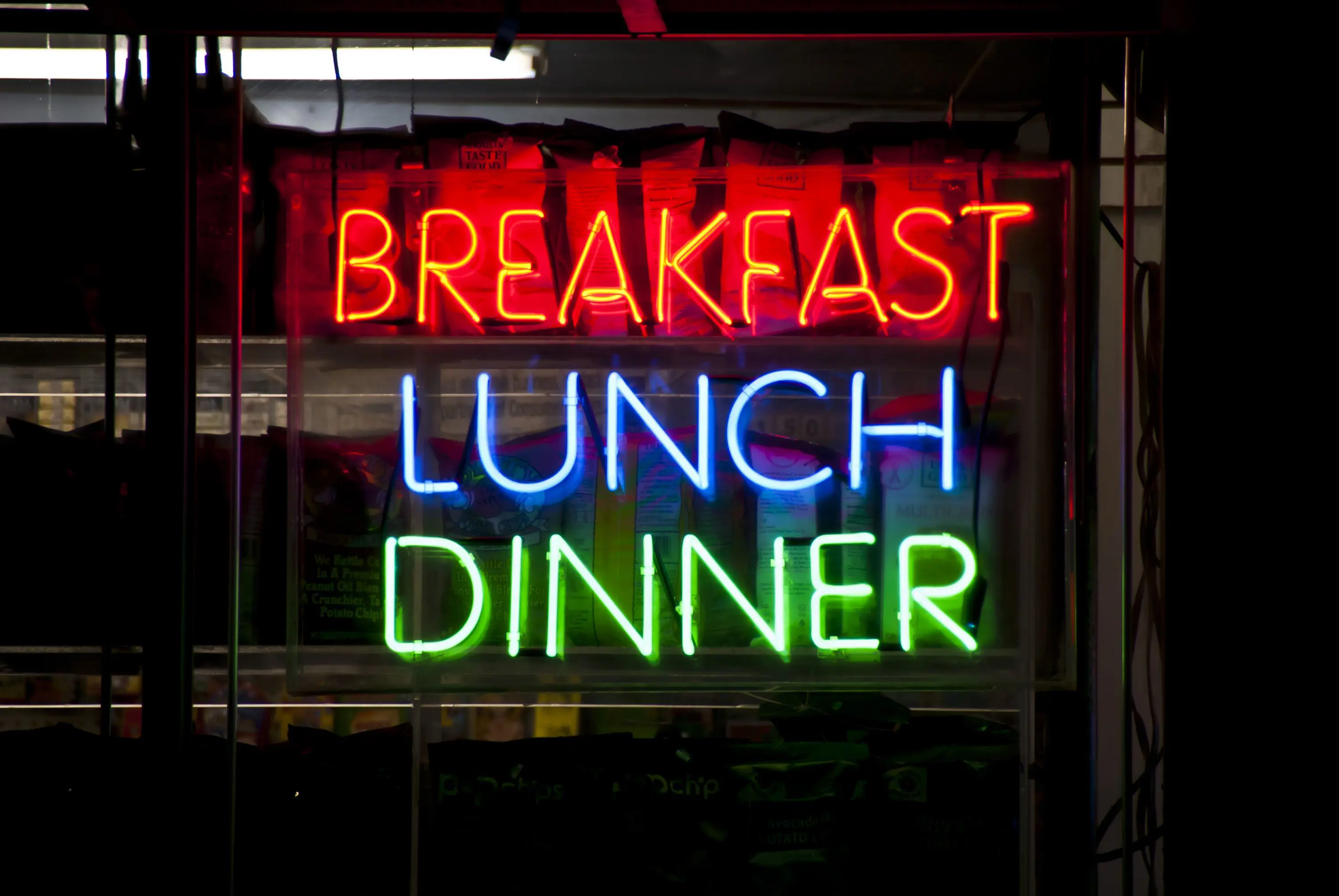 New York Neon Restaurant Sign