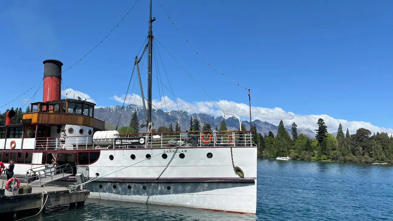 TSS Earnslaw, Queenstown