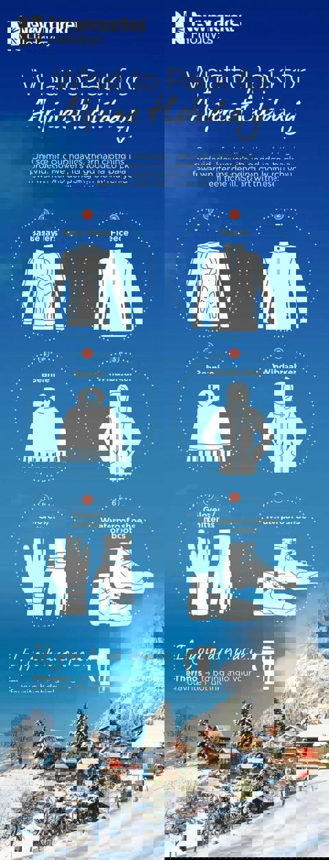 What to pack for an alpine holiday