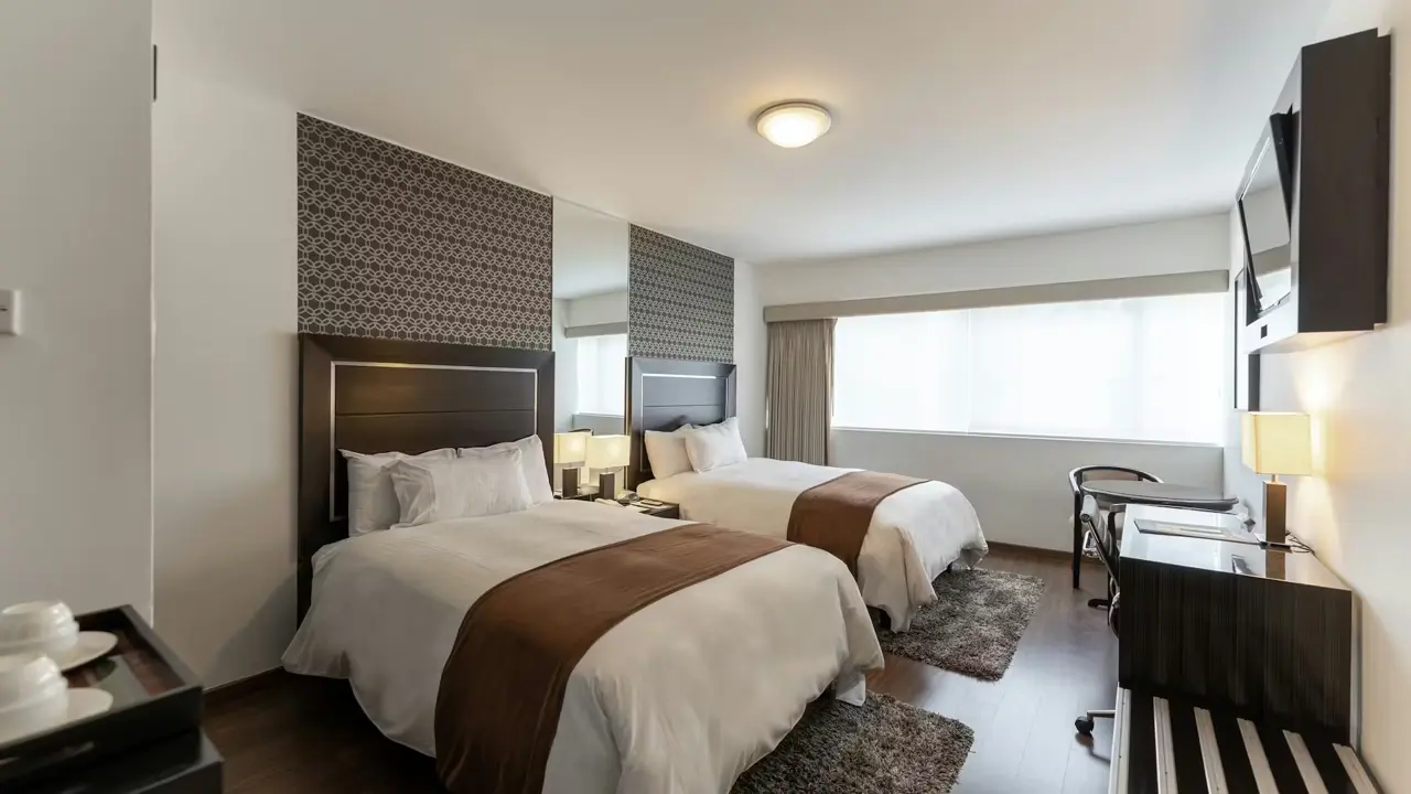 Hotel Jose Antonio Miraflores, Lima, bedroom
