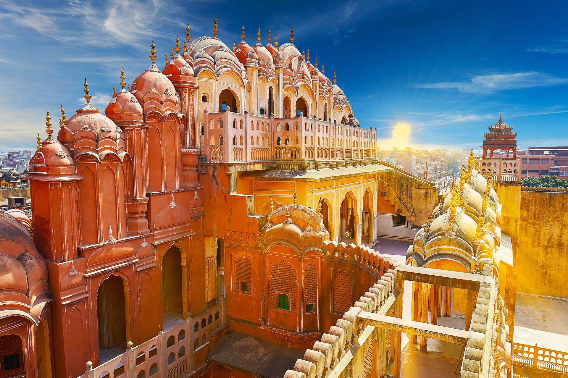 Hawa Mahal Palace Of Winds, Rajasthan, India