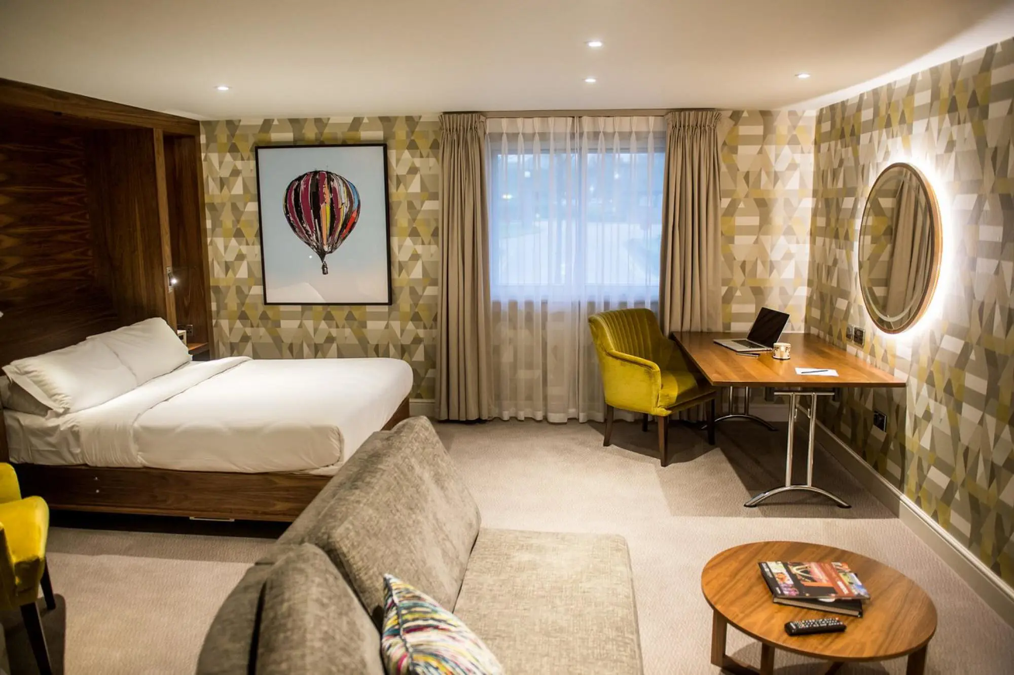 Aztec Hotel & Spa, Bristol Bedroom