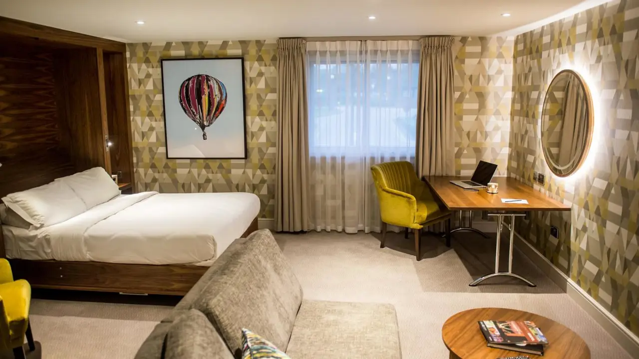 Aztec Hotel & Spa, Bristol Bedroom