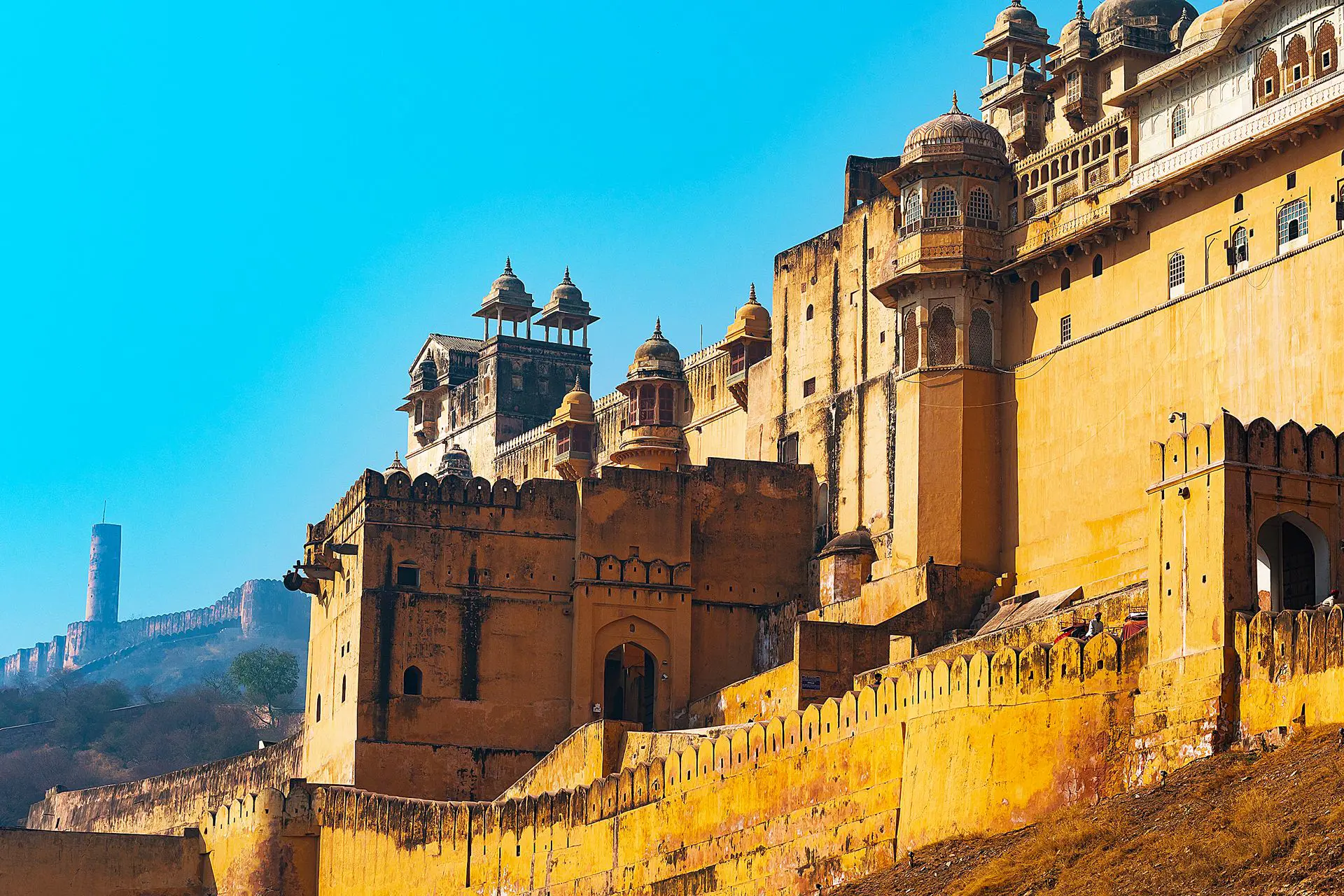 Amber Fort In Jaipur India