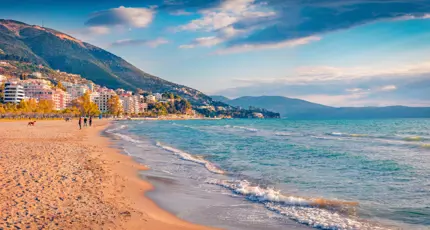 Beach at Vlorë