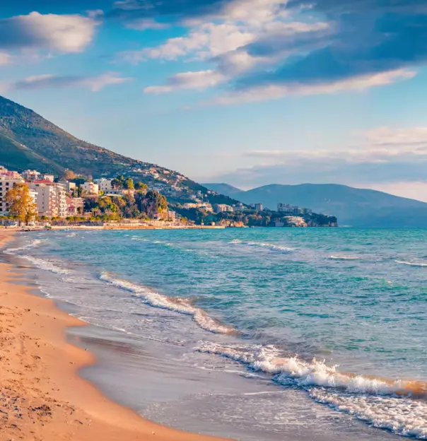Beach at Vlorë
