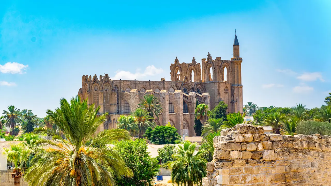 Lala Mustafa Pasha Mosque (used to be Cathedral of Saint Nicholas), Famagusta, Cyprus