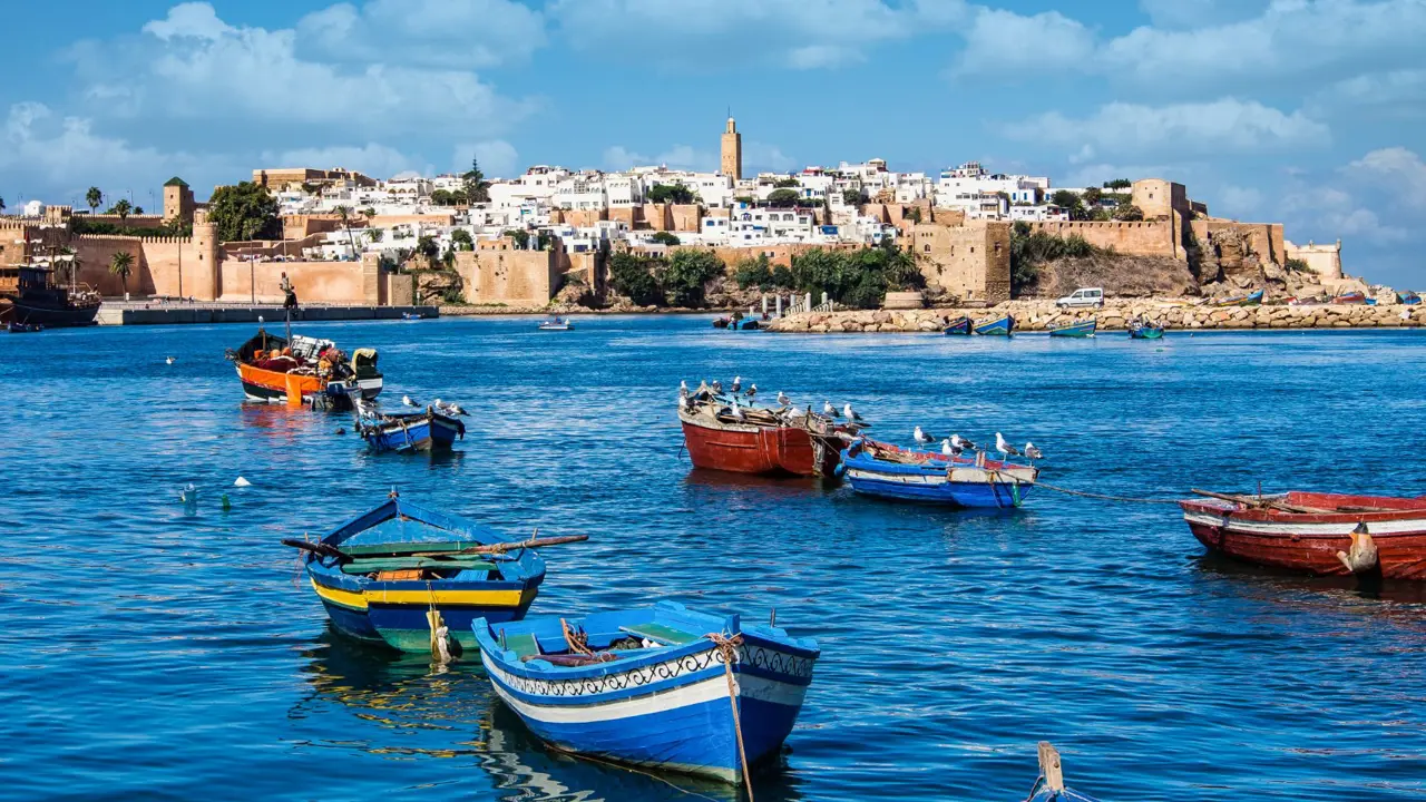 Coastal town of Rabat 