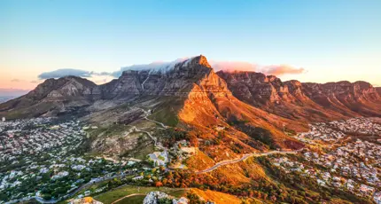 Sunset over Camps Bay, Cape Town