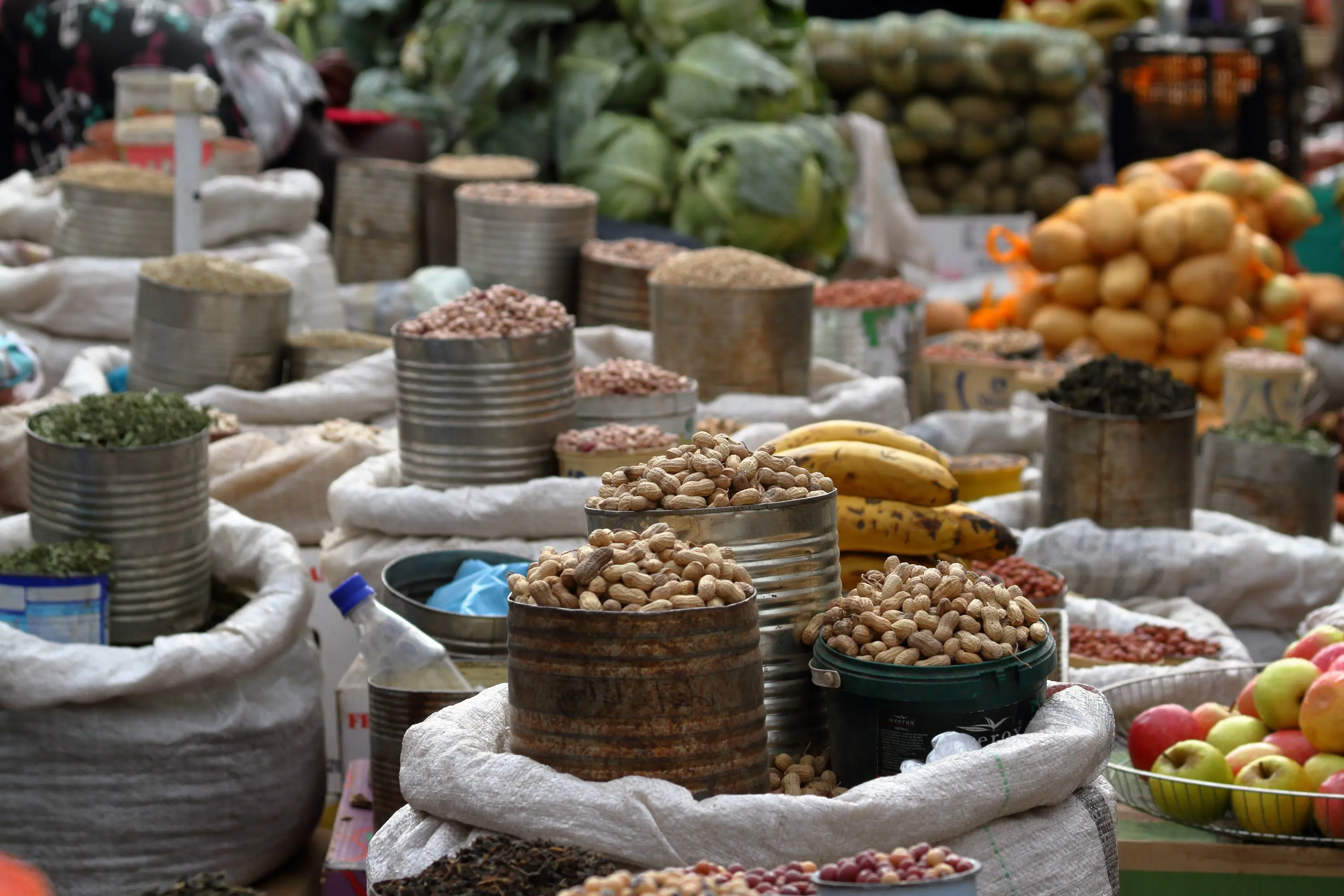 Market Stall In Zimbabwe