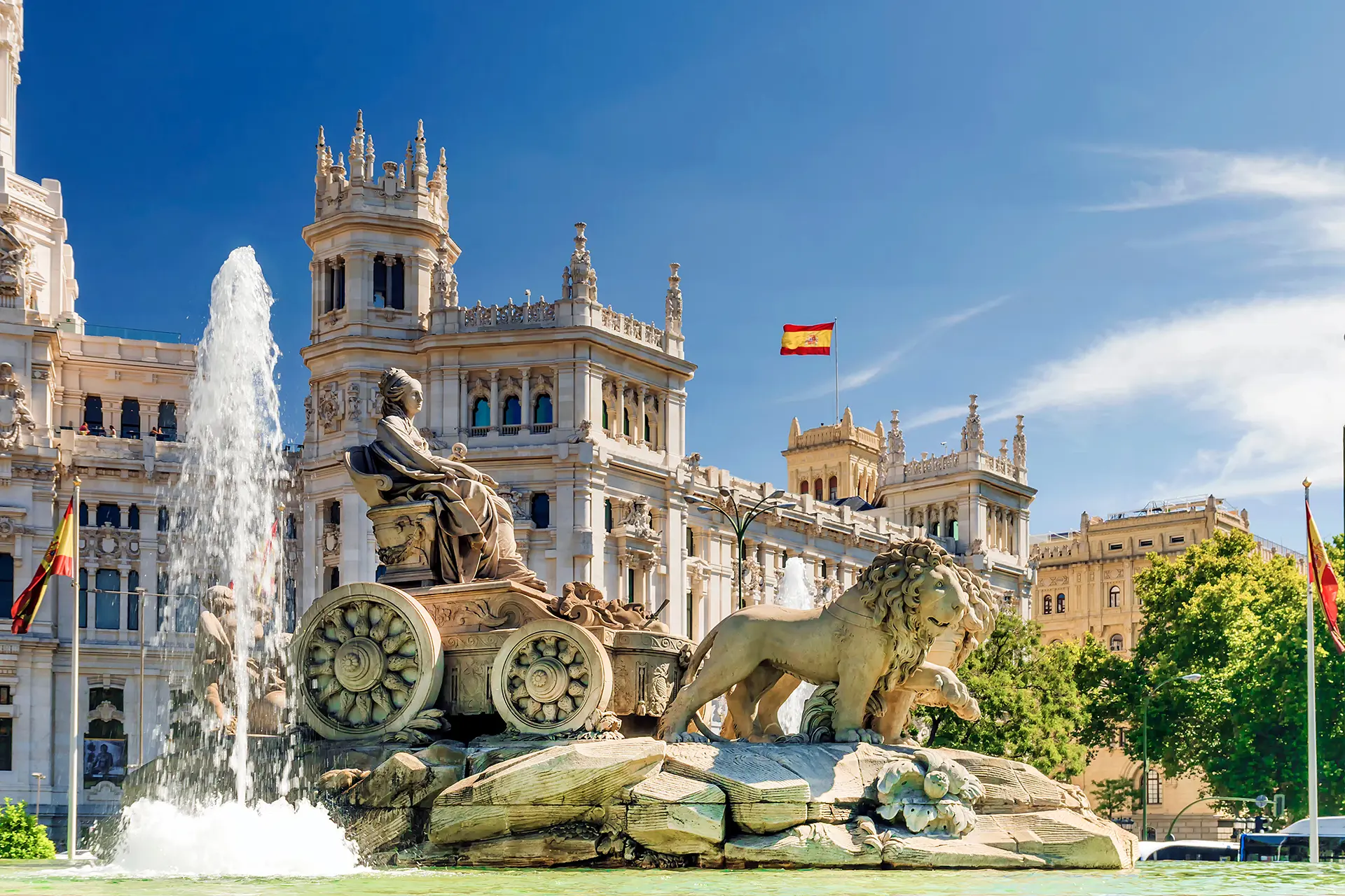 Fountain Of Cibeles, Madrid, Spain