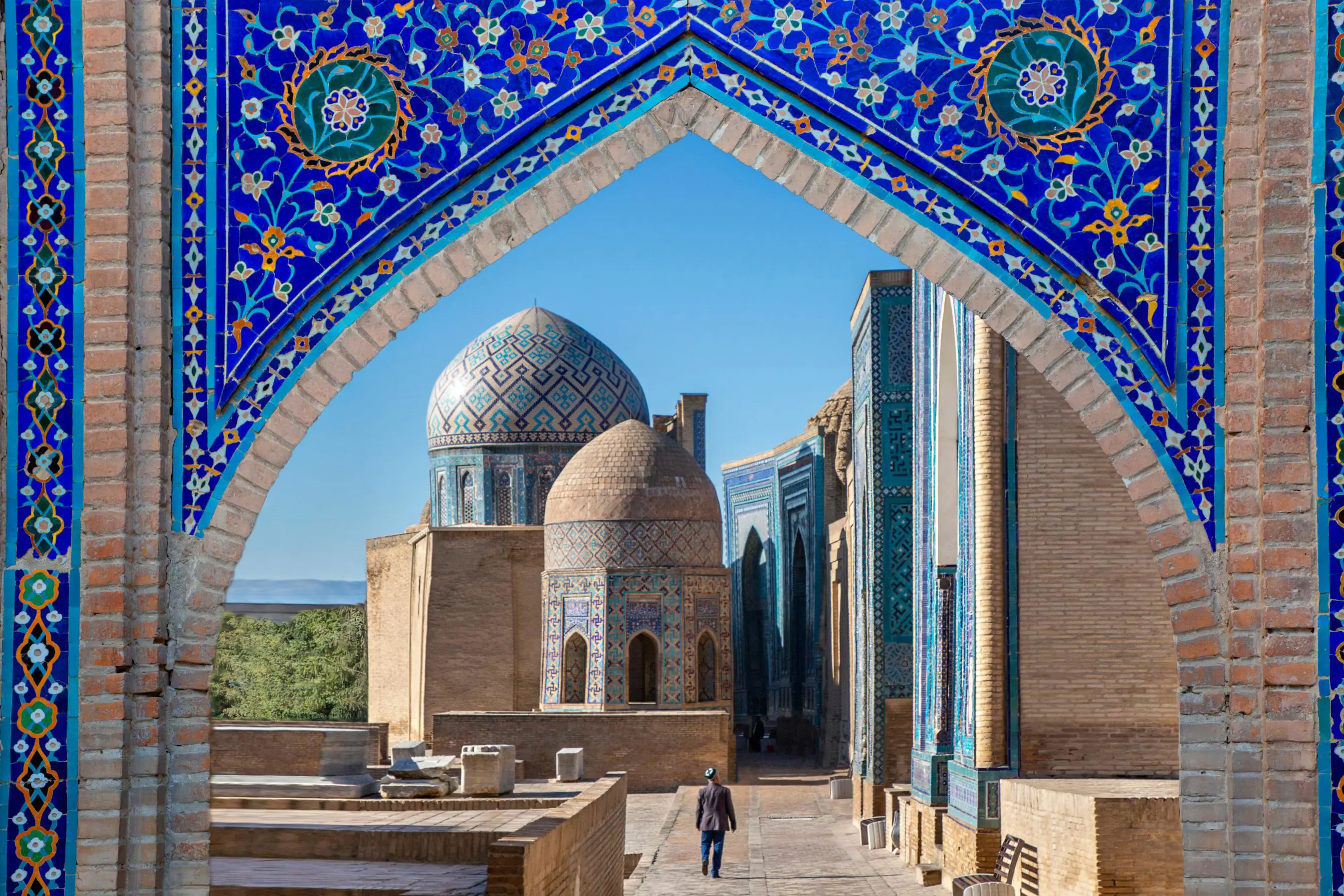 Cemetery Of Shahi Zinda, Samarkand, Uzbekistan