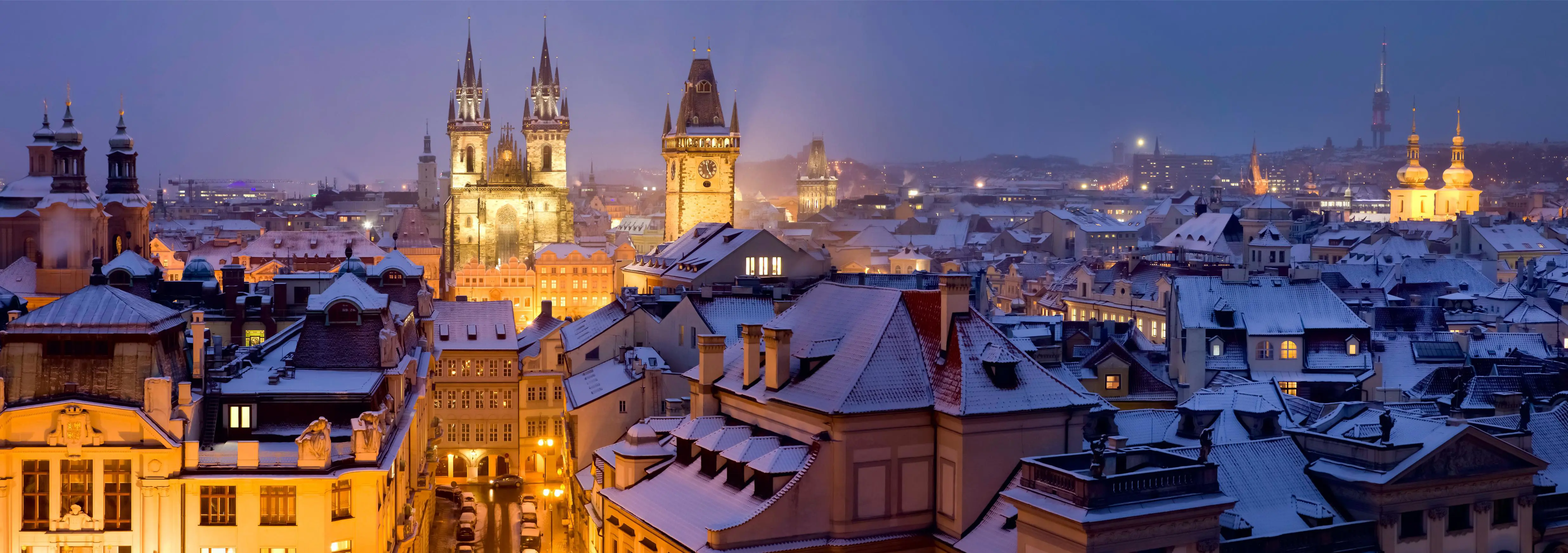 AS 100895487 Prague Winter Panorama, Czechia