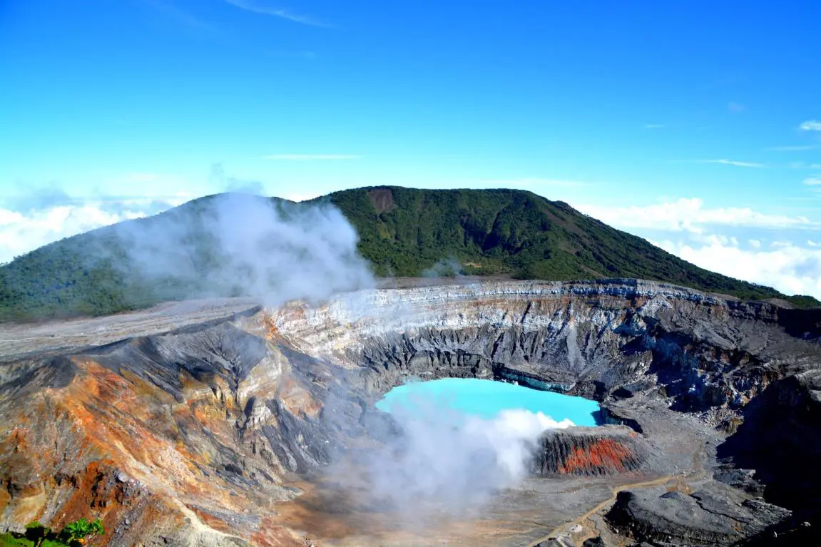 Shutterstock 253647520 The Crater And The Lake Of The Poas Volcano In Costa Rica