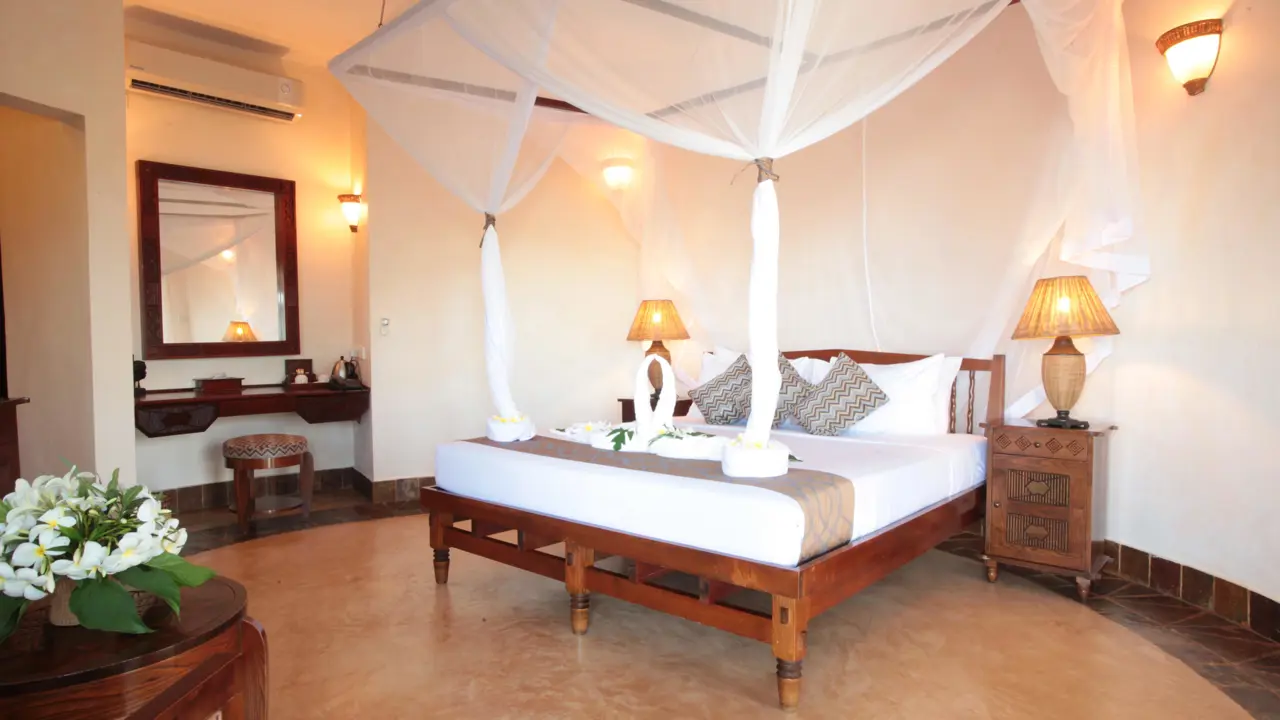 Ocean Paradise Resort & Spa, Zanzibar, bedroom interior