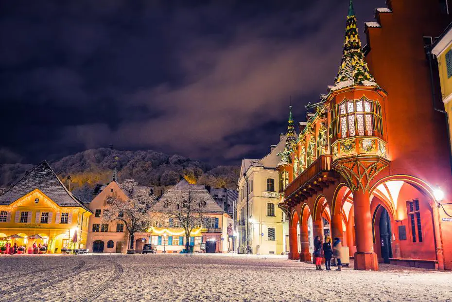 Freiburg, Germany at Winter