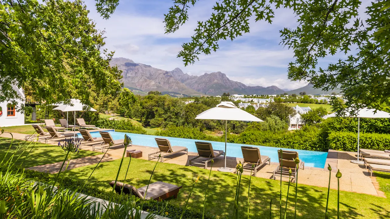 De Zalze Lodge Hotel, Stellenbosch, pool