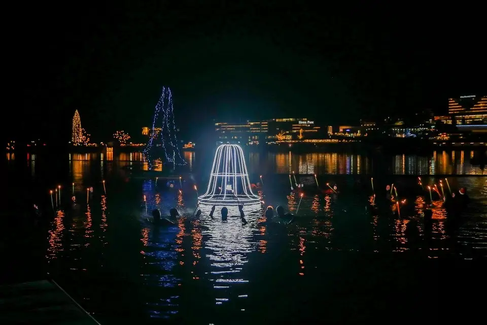 Legend Of The Sunken Bell Light Show