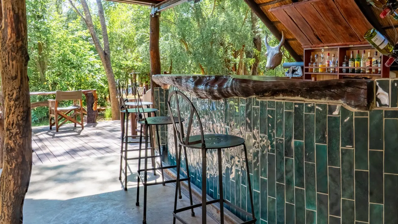 Ivory Safari Lodge, Hwange National Park, bar