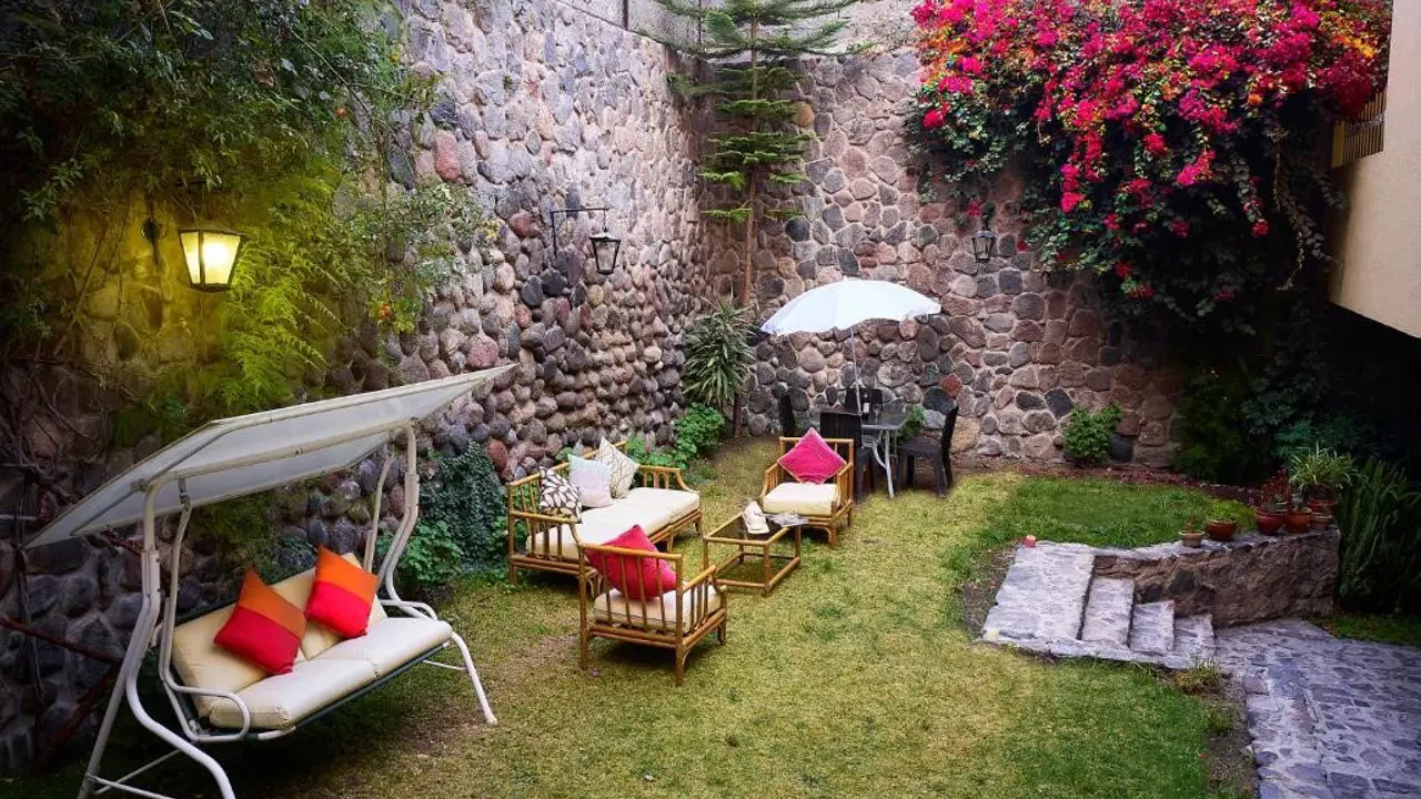 Hotel Los Tambos Colonial, Arequipa, garden