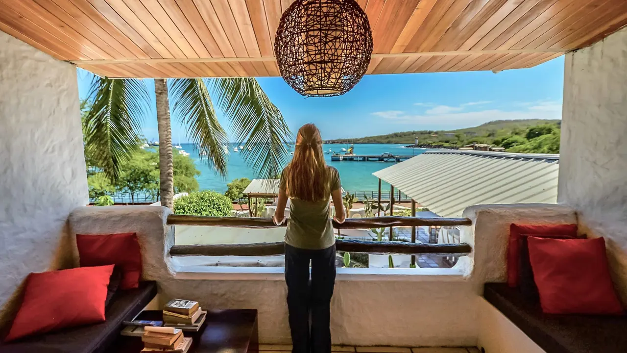 Casa Opuntia, San Cristóbal, balcony view