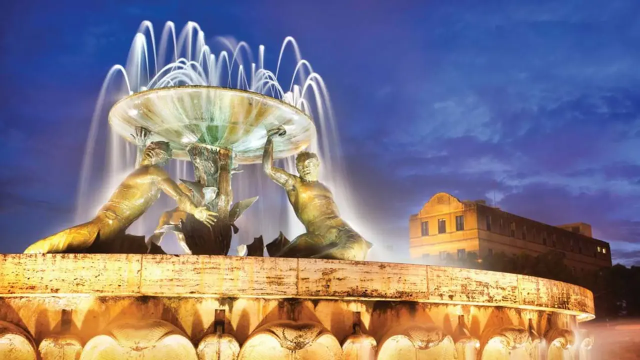  Triton Fountain, Valletta