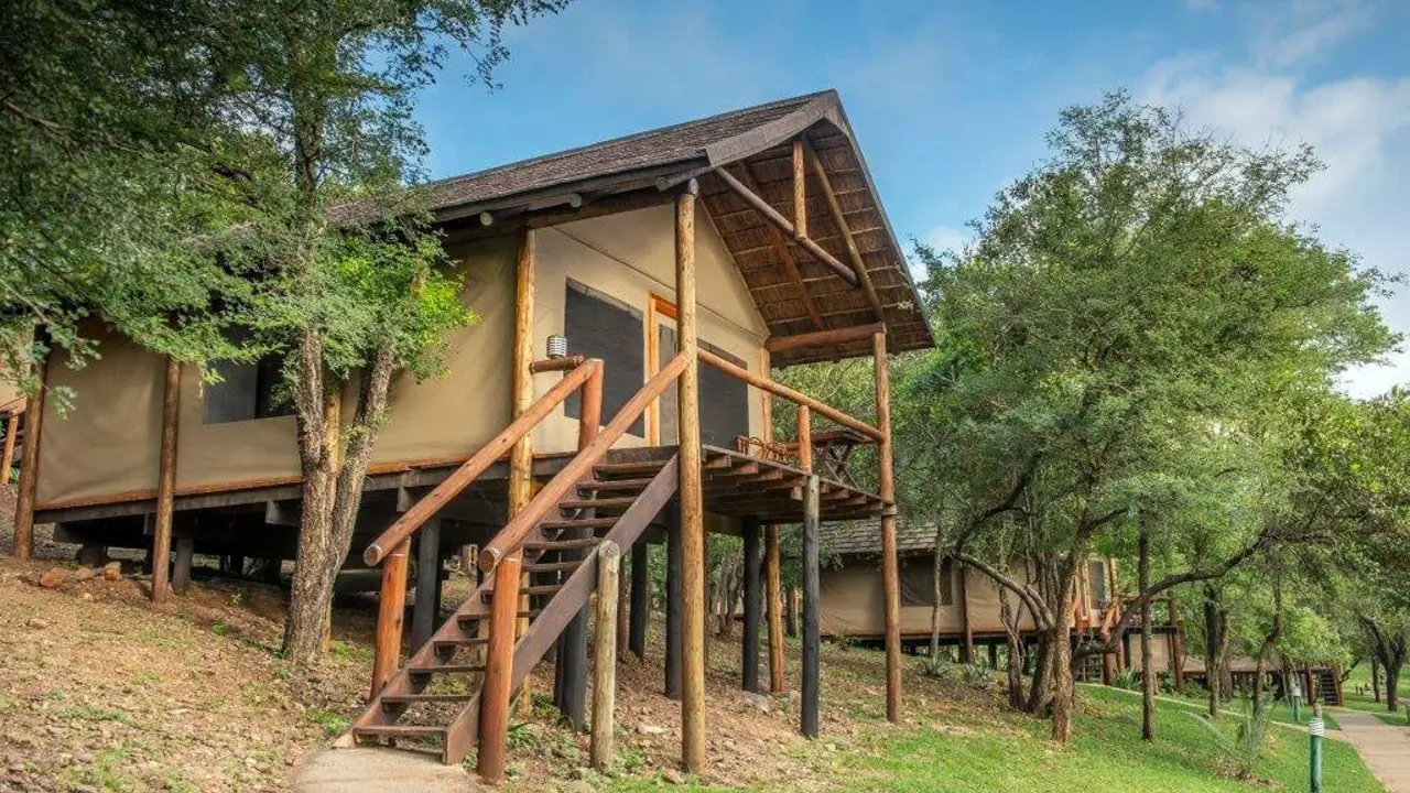 Chisomo Safari Camp, tent exterior