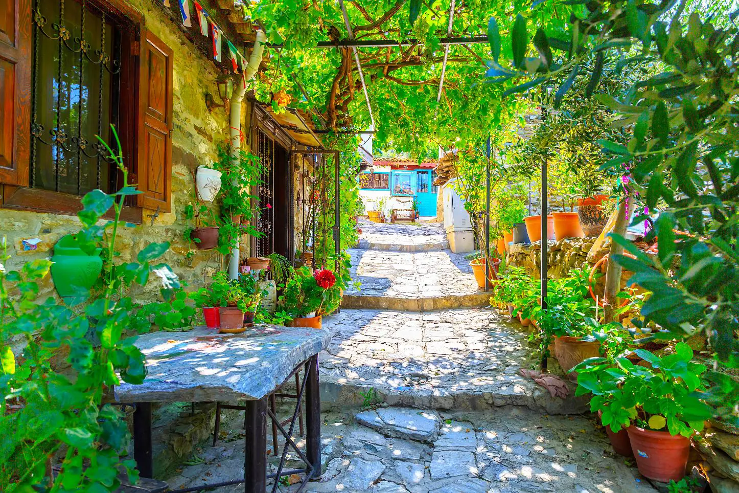 Sirince Village In Izmir, Turkey