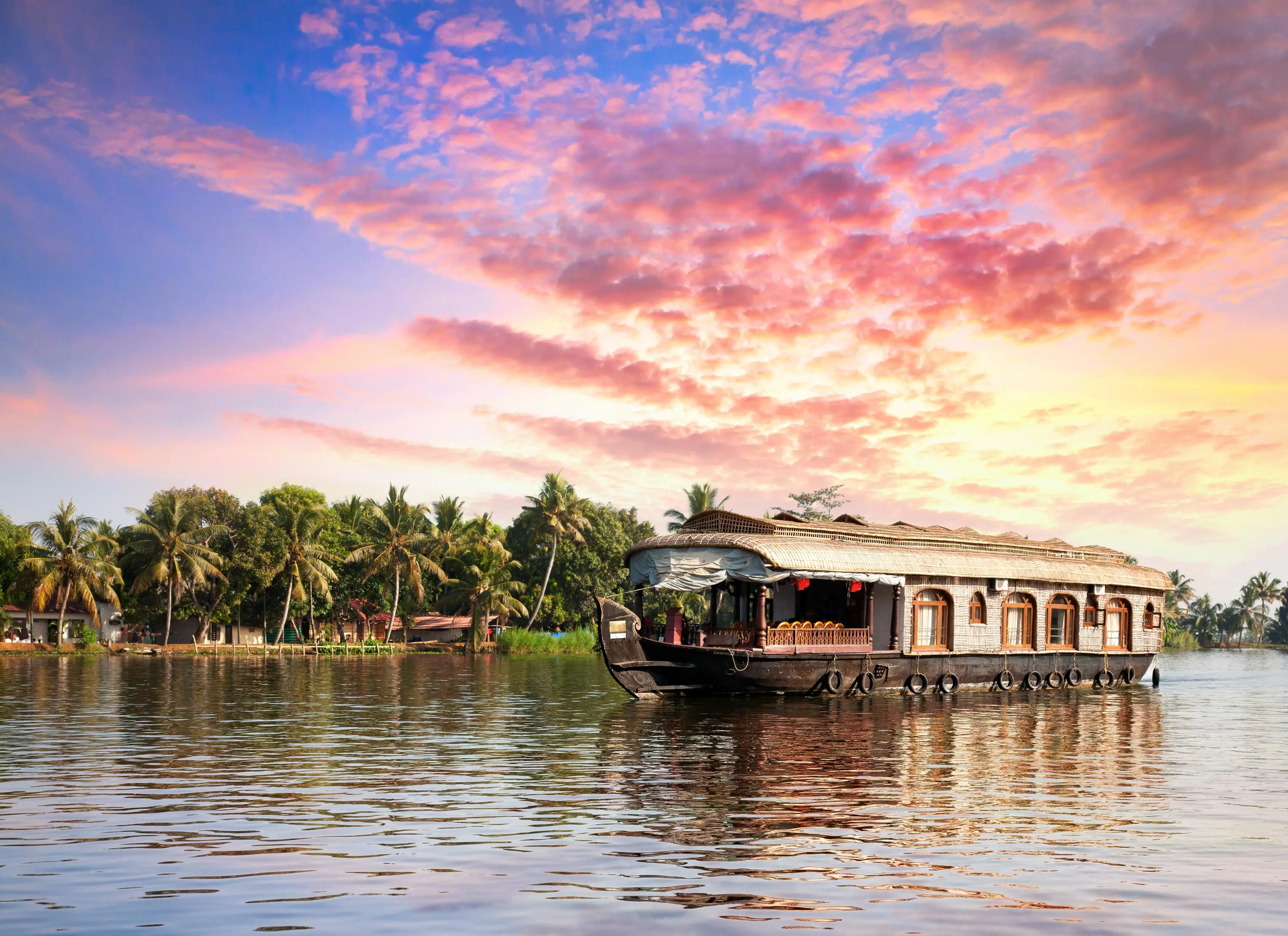  Keralan Houseboat, Kerala