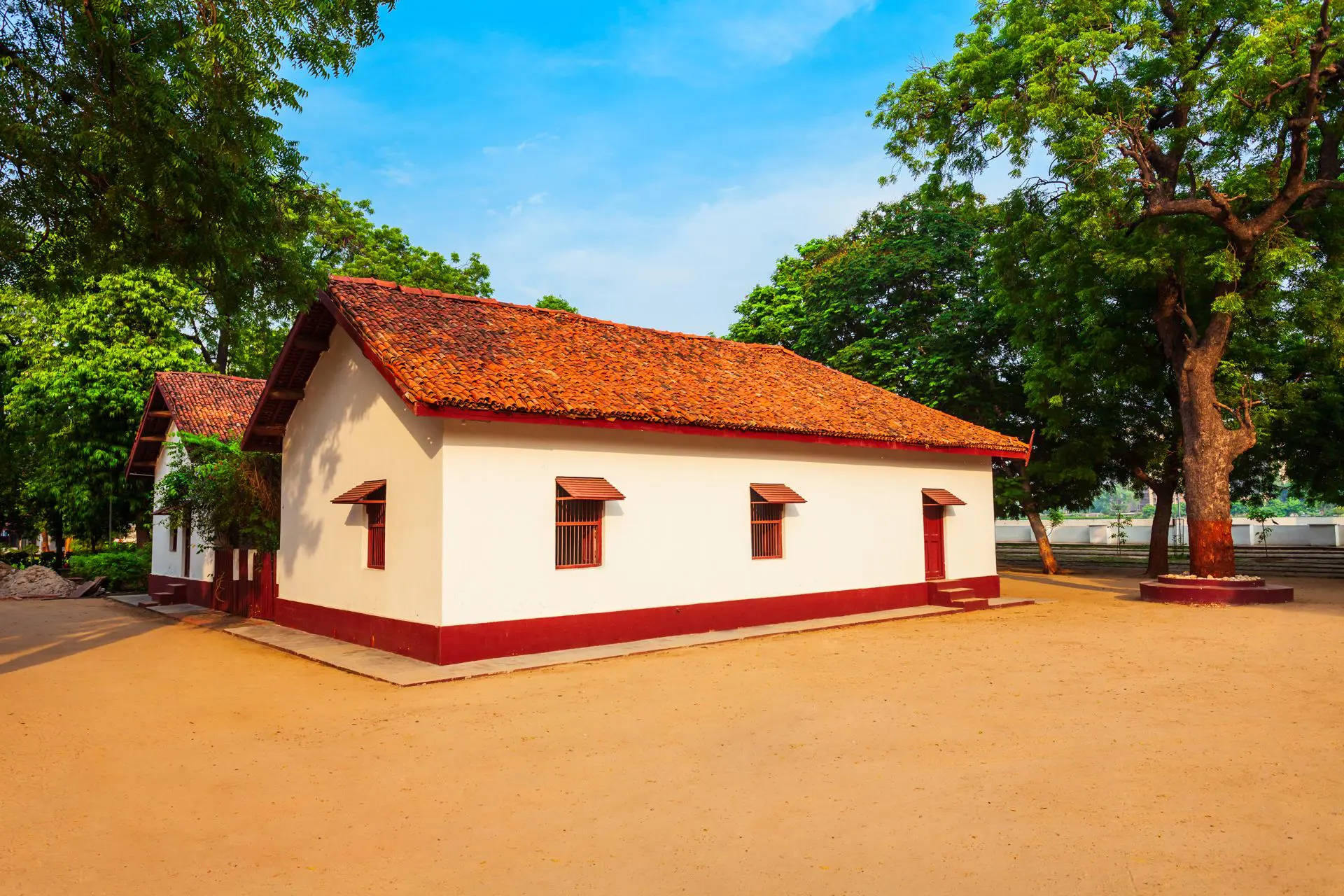 Sabarmati Gandhi Ashram Ahmedabad City In Gujarat