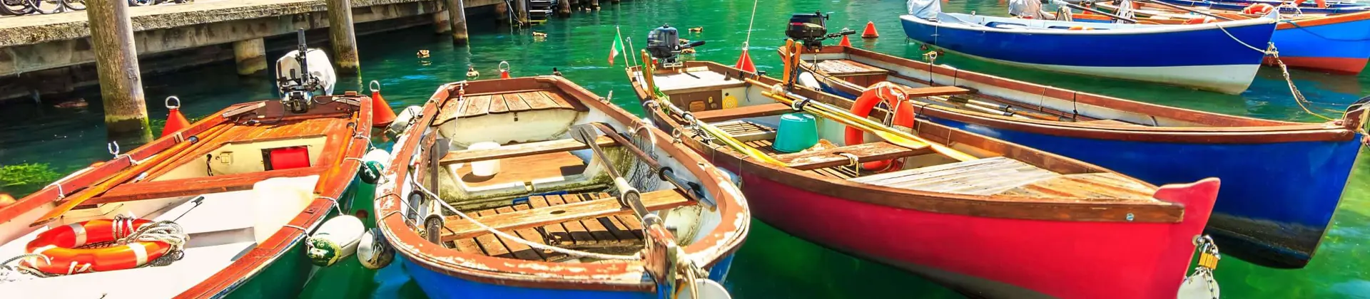 Boats on Lake Garda 