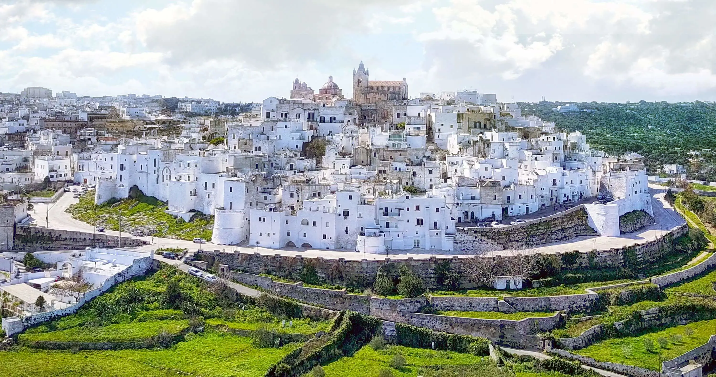 Ostuni's whitewashed old town