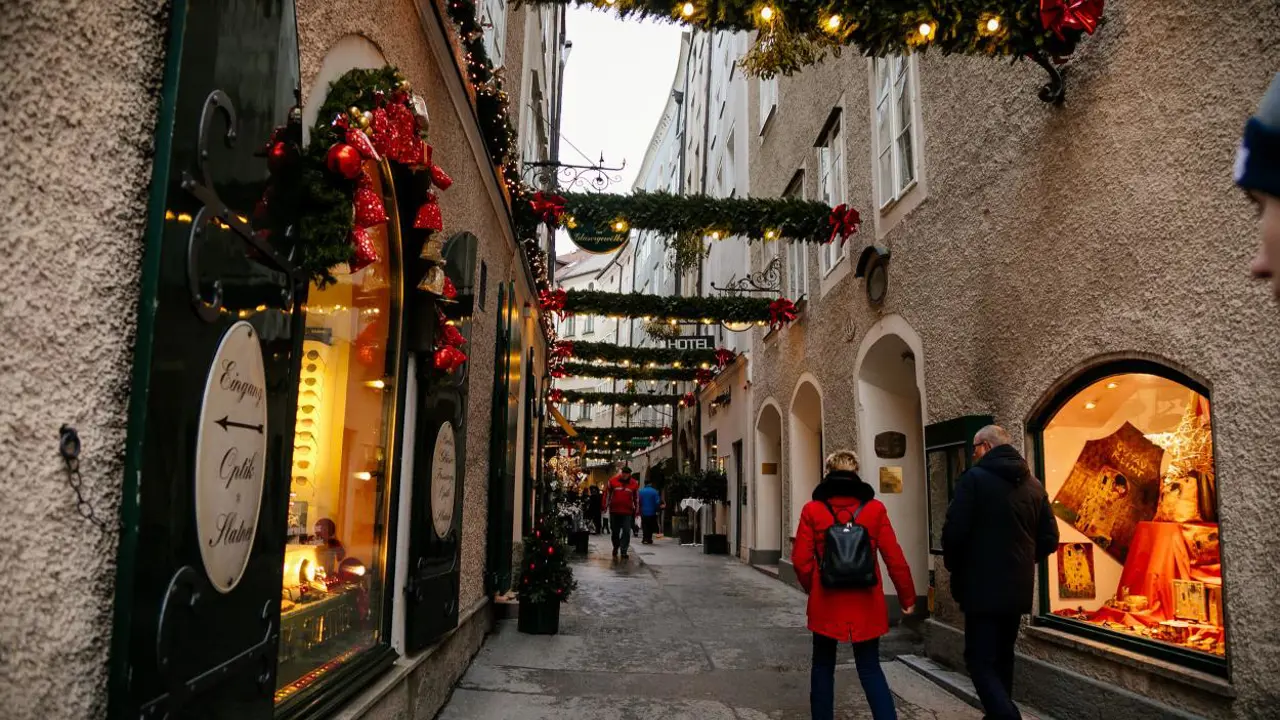 Golden Street, Salzburg Old Town