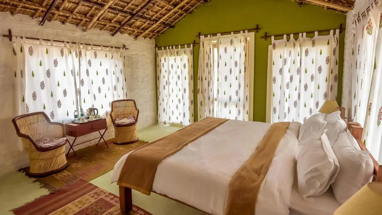 Camp Land's End, Pushkar, double room