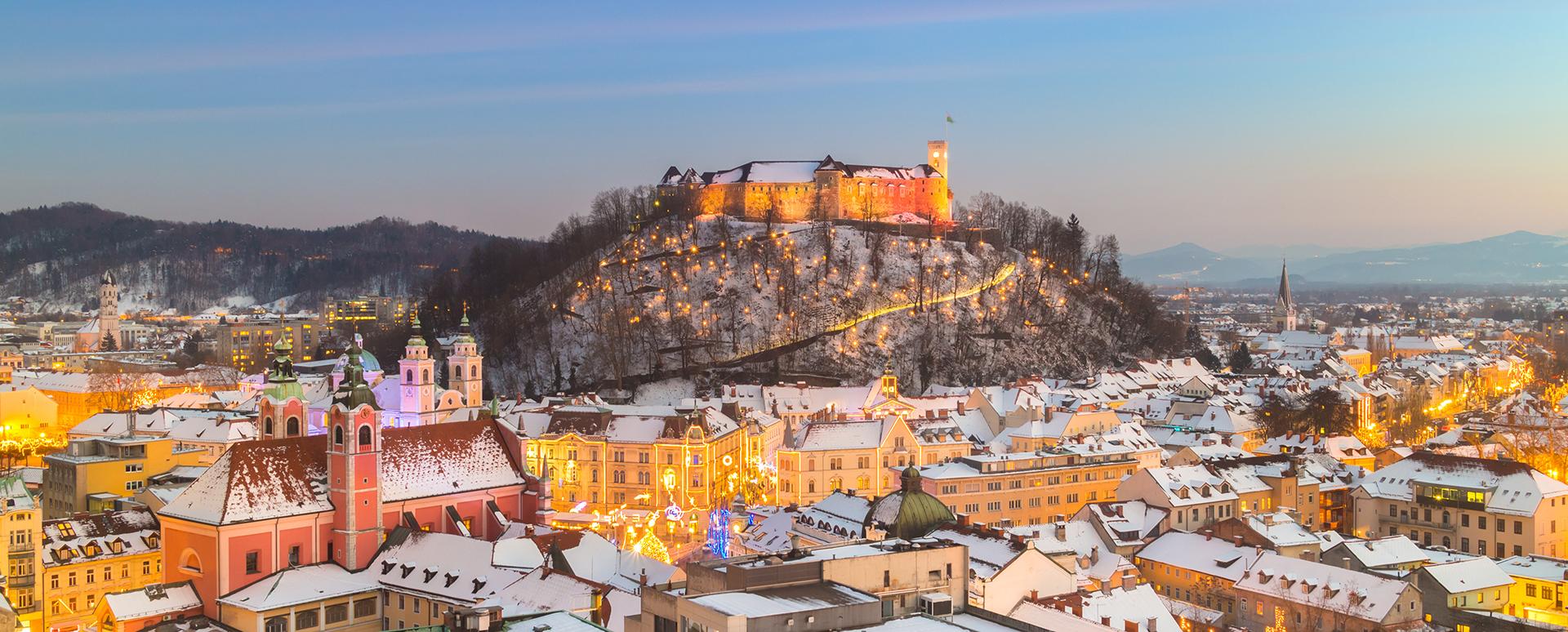 Ljubljana in winter